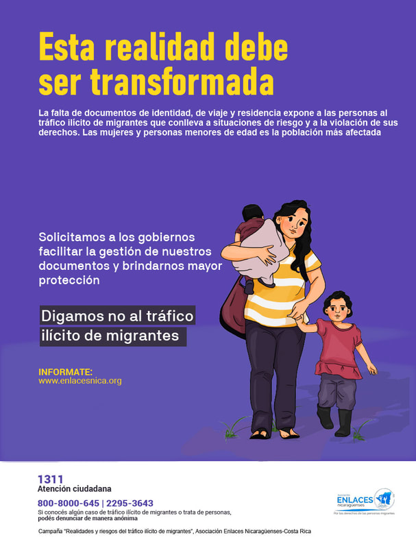 No al Trafico Ilicito | Madre e Hijos Migrantes