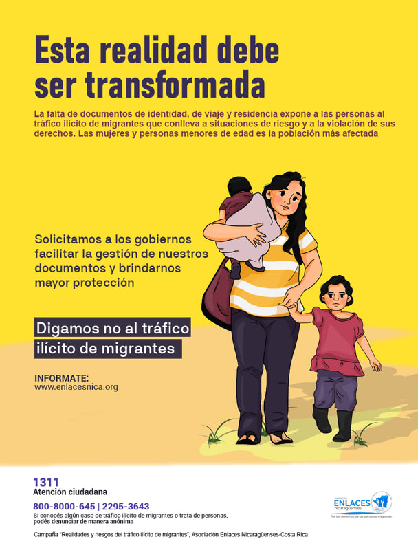 No al Trafico Ilicito | Madre e Hijos Migrantes